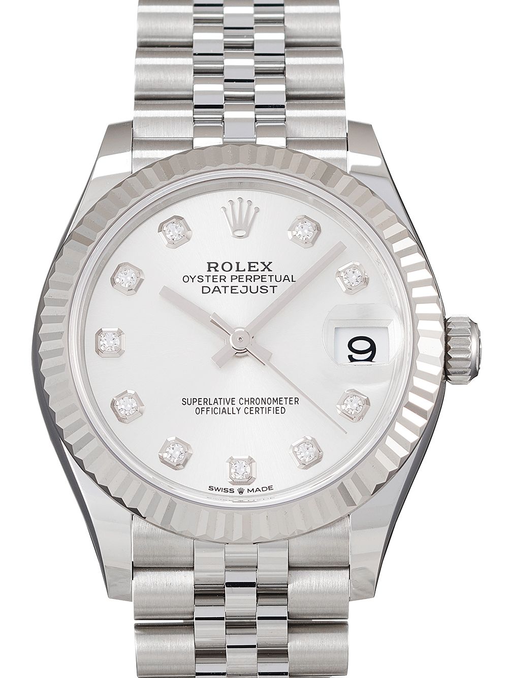 фото Rolex наручные часы datejust pre-owned 31 мм 2021-го года