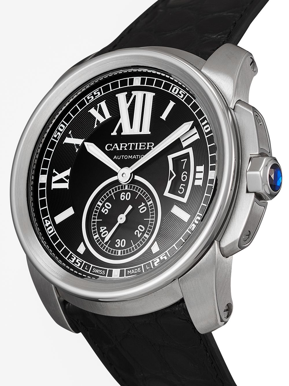 фото Cartier наручные часы calibre de cartier pre-owned 42 мм 2011-го года