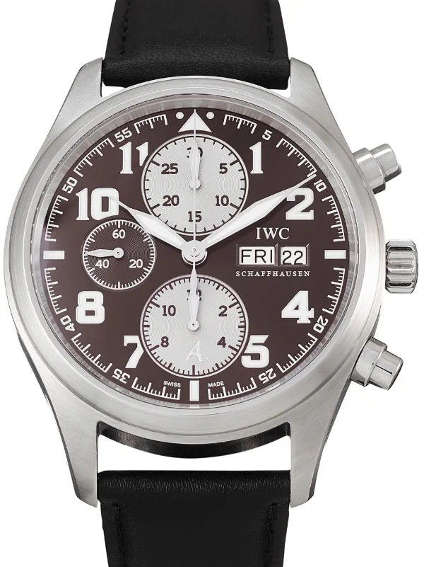 IWC Schaffhausen 2009 pre-owned Pilot's Watch Chronograph Antoine De Saint  Exupery 1630 Limited 42mm - Farfetch
