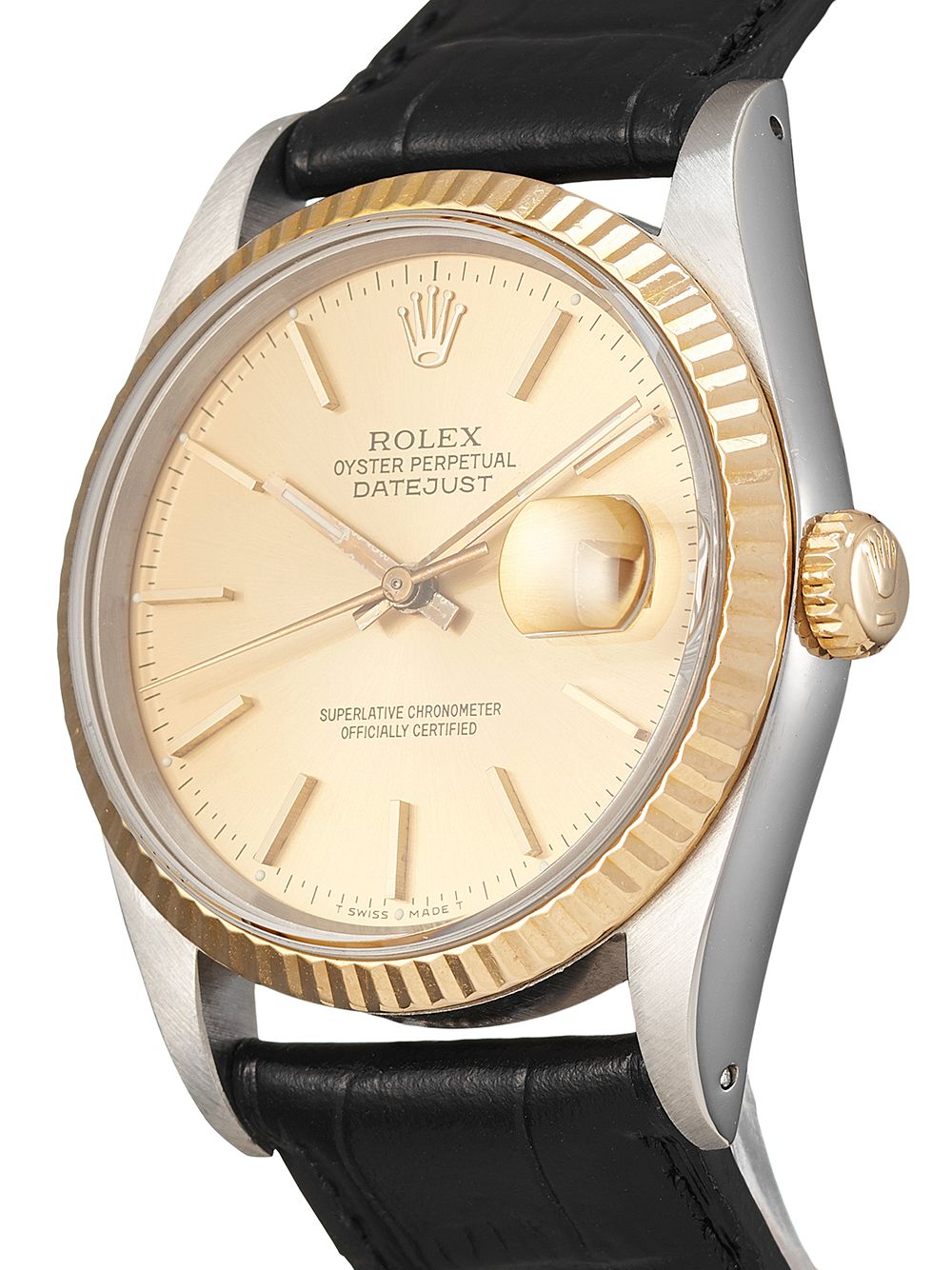 фото Rolex наручные часы datejust pre-owned 36 мм 1991-го года