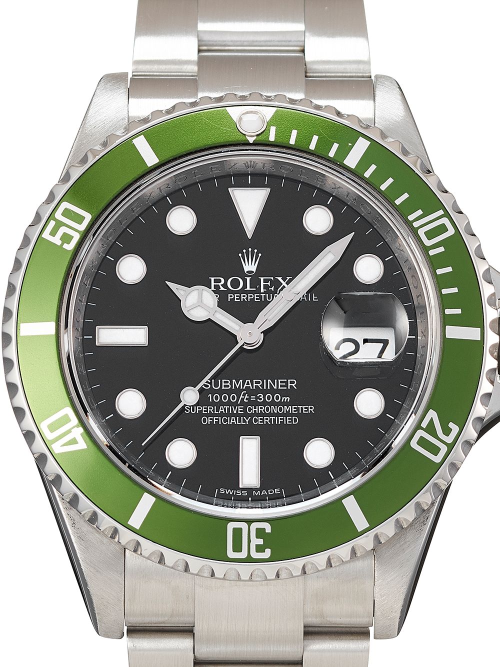 фото Rolex наручные часы submariner date pre-owned 40 мм 2008-го года