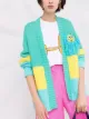 Mira Mikati colour-block knit cardigan