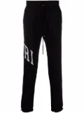 AMIRI logo-print track pants - Black