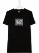 Image 1 of Emporio Armani Kids logo-print cotton T-shirt