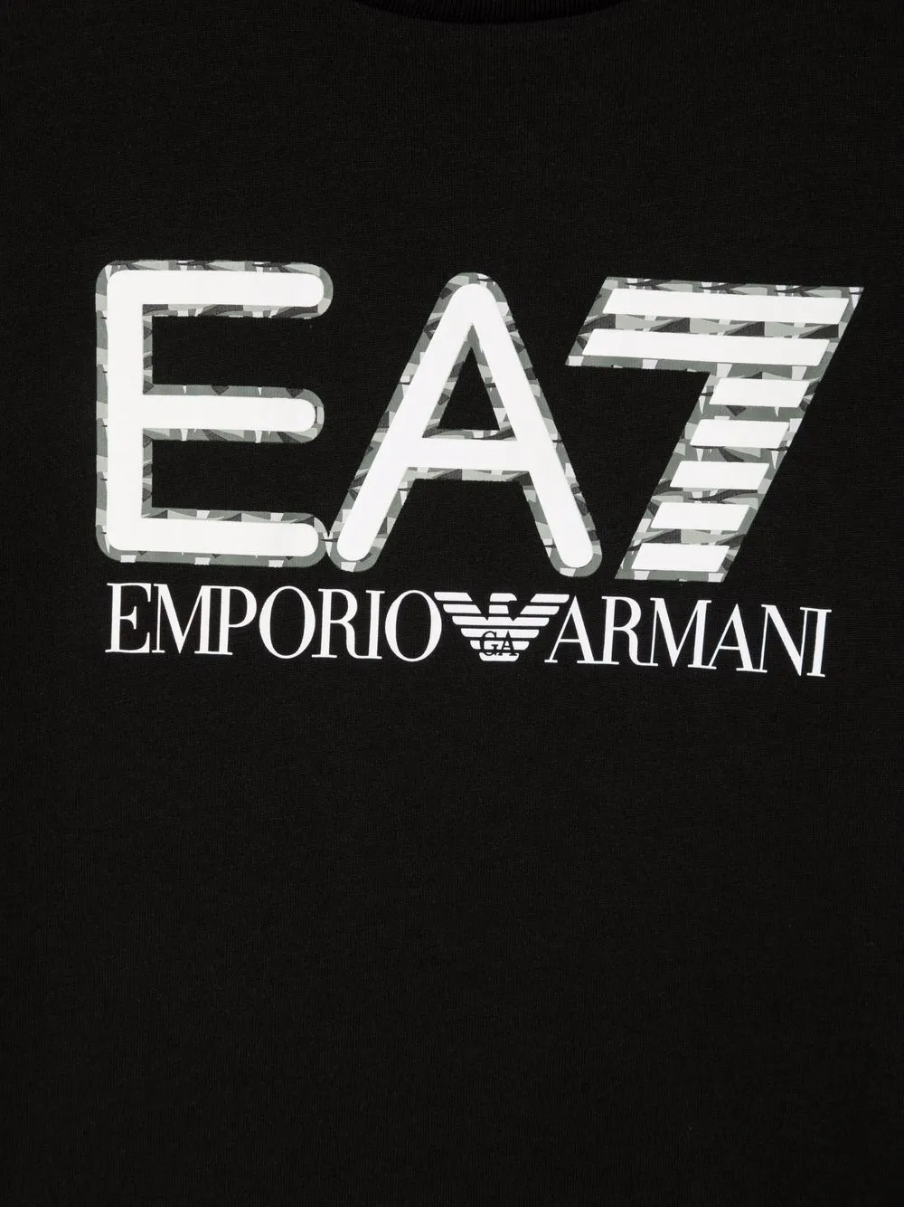 фото Emporio armani kids футболка с логотипом