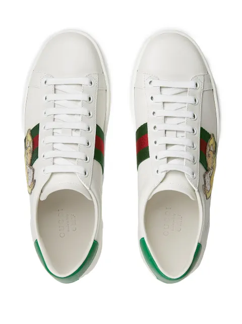 gucci bananya x gucci ace sneakers