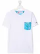 Image 1 of Mc2 Saint Barth Kids TEEN bandana-print cotton T-Shirt