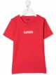 Image 1 of Levi's Kids embroidered logo cotton T-shirt