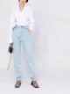 Image 2 of Y/Project paperbag-waist denim jeans