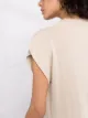 Malo side-slit fine-knit top