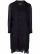 Image 1 of Comme Des Garçons Comme Des Garçons layered-detail single-breasted coat