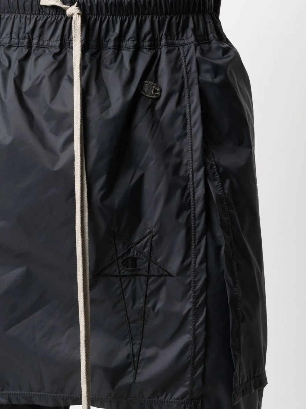 фото Rick owens x champion спортивные брюки с завышенной талией