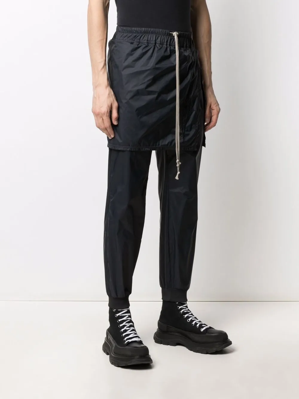 фото Rick owens x champion спортивные брюки с завышенной талией