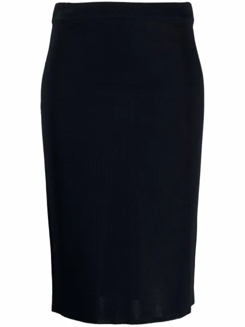 Gianfranco Ferré Pre-Owned 1990s knitted pencil skirt