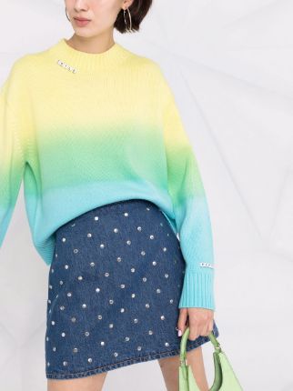 gradient-knit jumper展示图