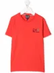 Image 1 of Emporio Armani Kids logo-print cotton T-shirt