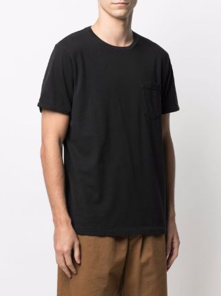 cotton patch-pocket T-shirt展示图