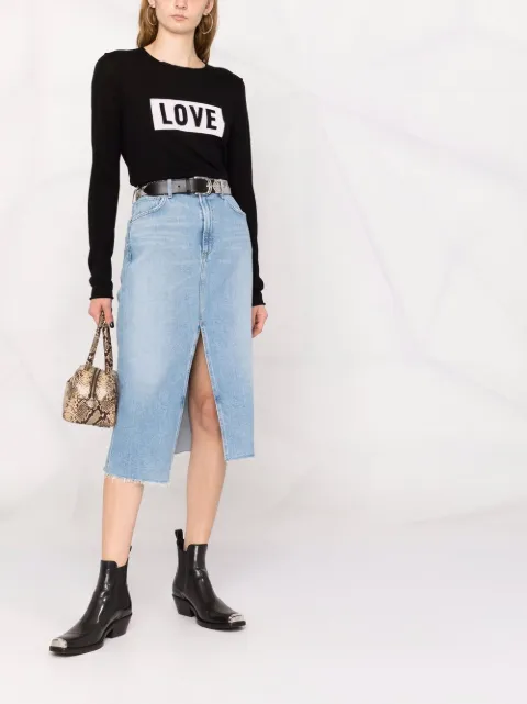 Citizens Of Humanity Aubrey Denim Skirt 