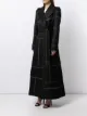 Gabriela Hearst abrigo con detalles de costuras