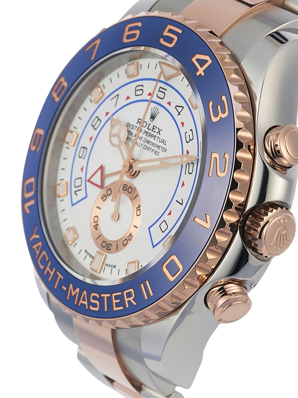 фото Rolex наручные часы yacht-master ii 44 мм 2021-го года