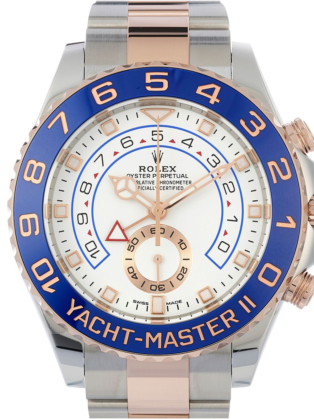 фото Rolex наручные часы yacht-master ii 44 мм 2021-го года