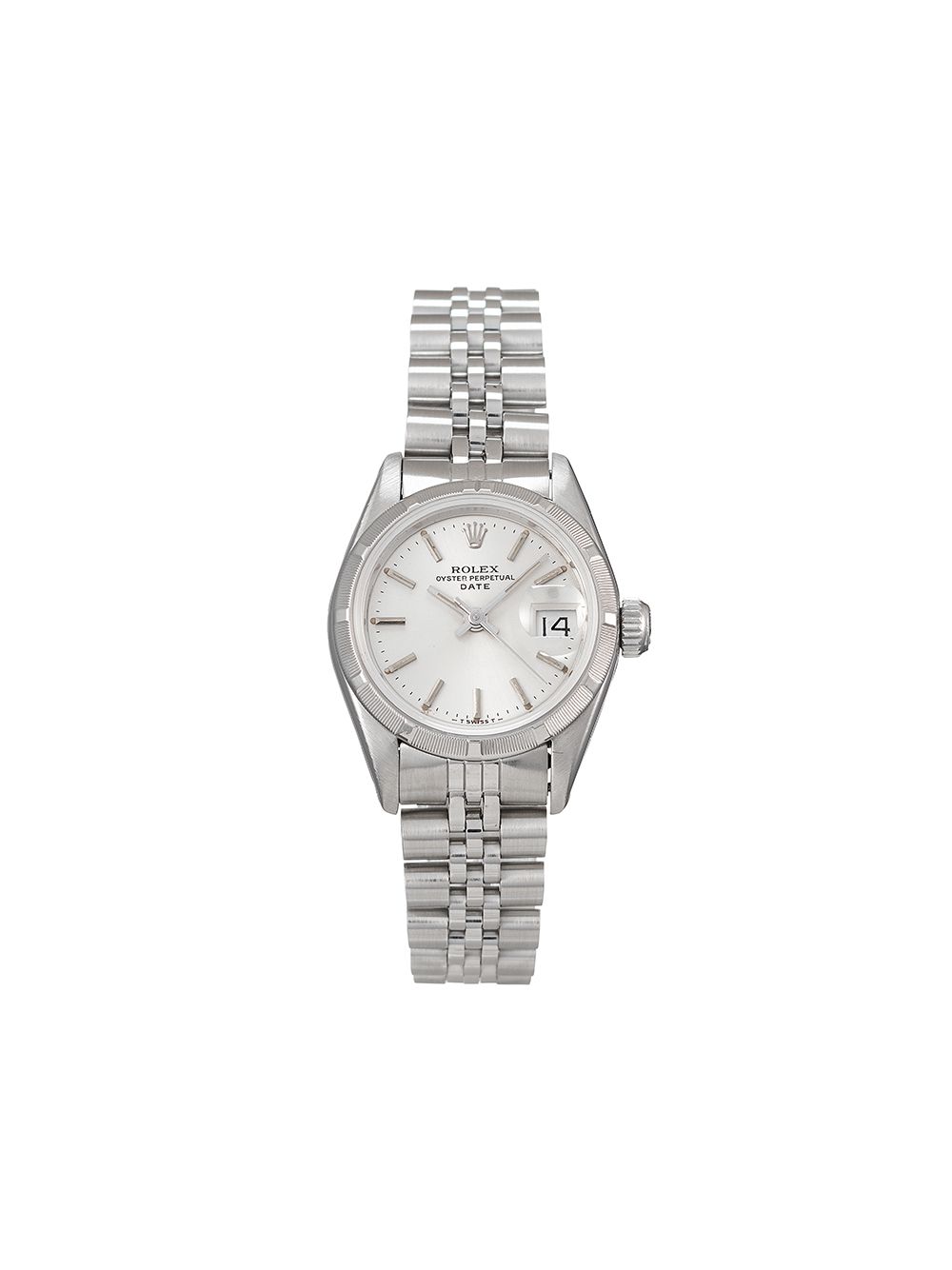 фото Rolex наручные часы oyster perpetual lady pre-owned 26 мм 1986-го года