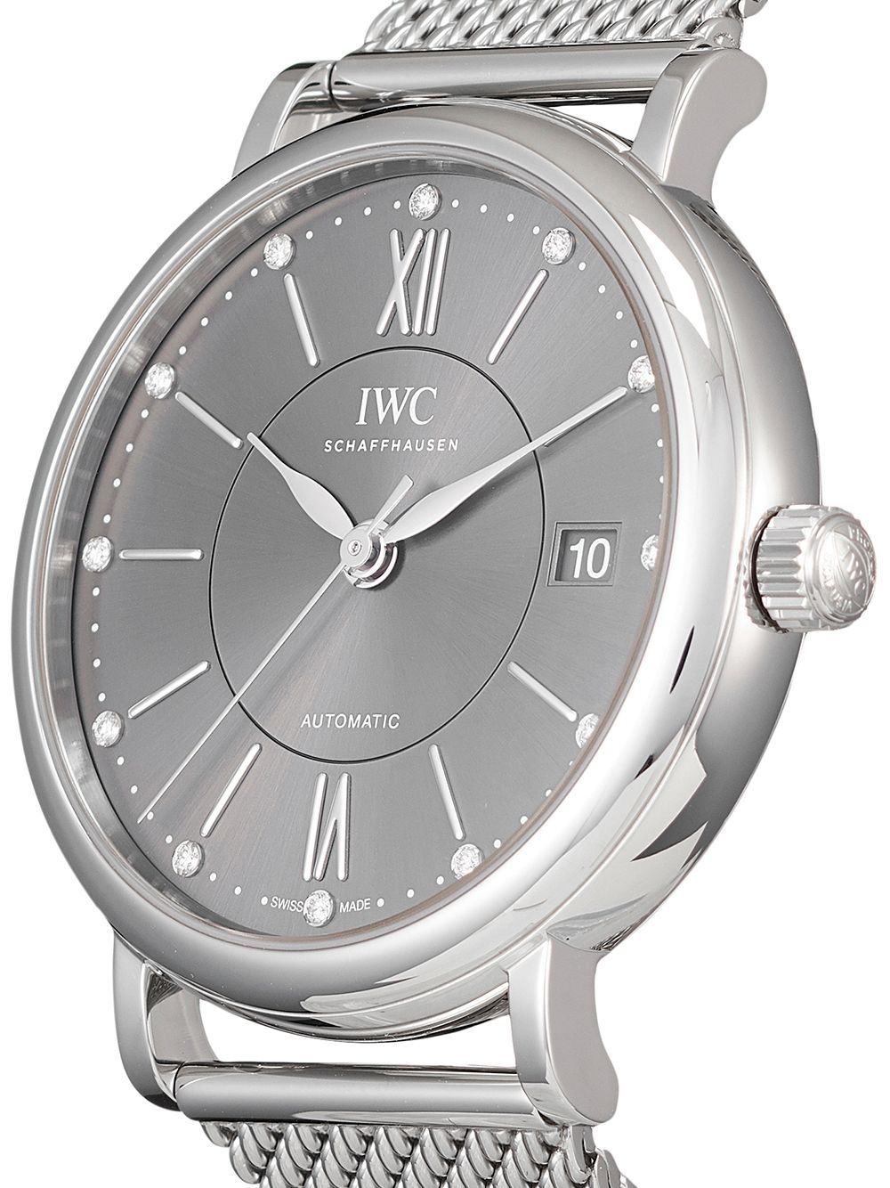 фото Iwc schaffhausen наручные часы portofino automatic pre-owned 37 мм 2021-го года