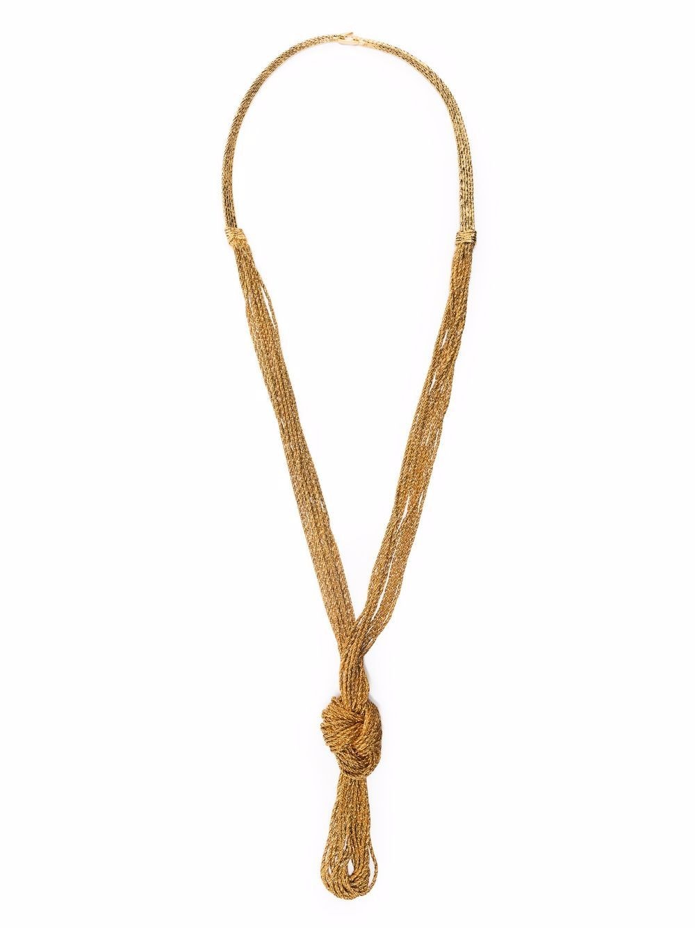 Miki Dora knot statement necklace