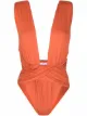 Image 1 of La Reveche ruched sleeveless swimsuit