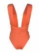 Image 2 of La Reveche ruched sleeveless swimsuit