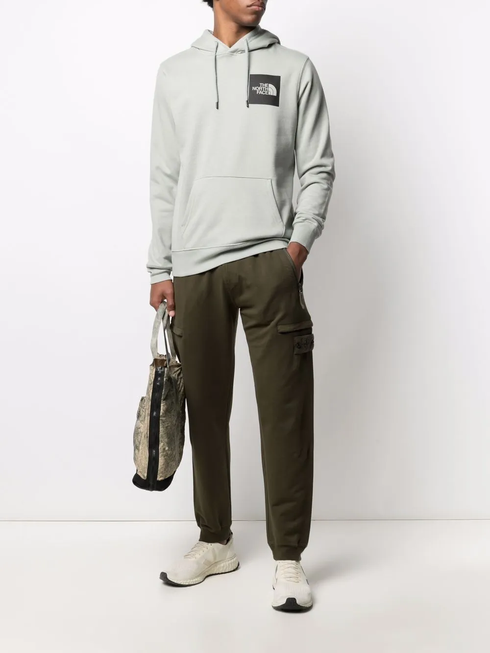 фото The north face худи fine с логотипом