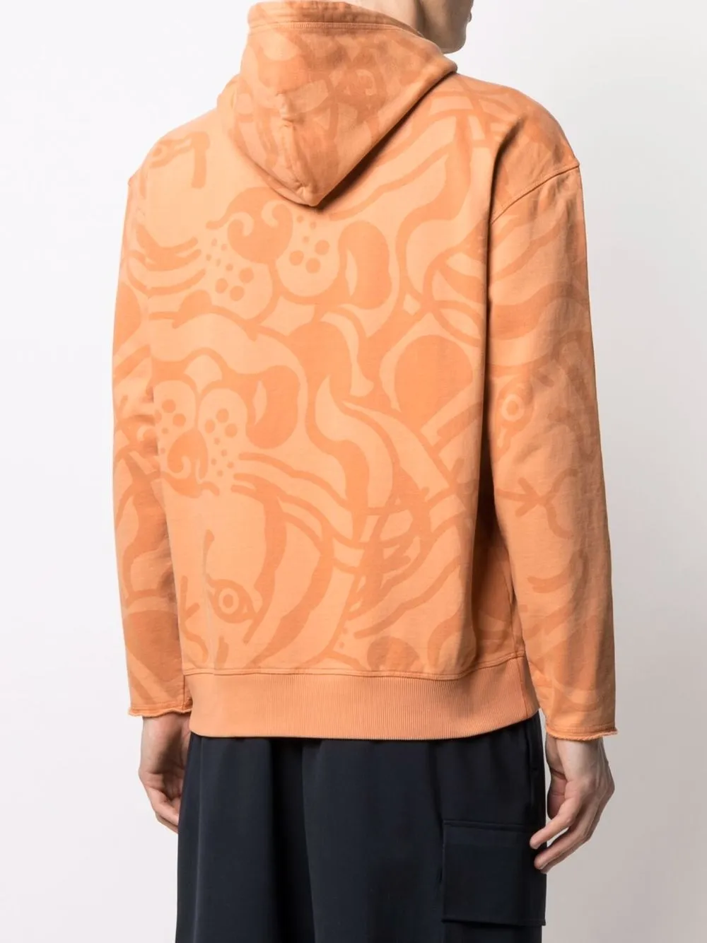 фото Kenzo худи с принтом k-tiger