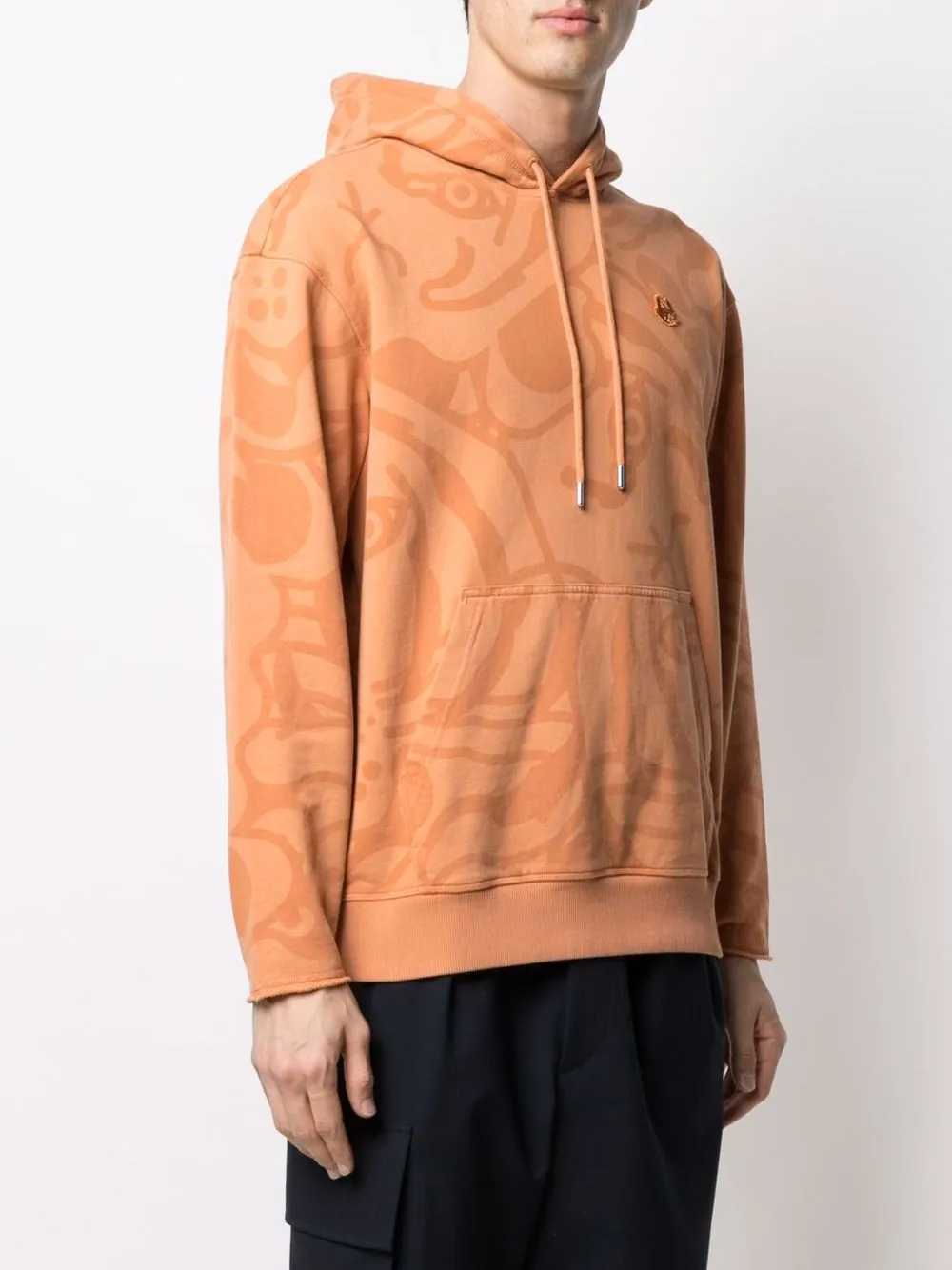 фото Kenzo худи с принтом k-tiger