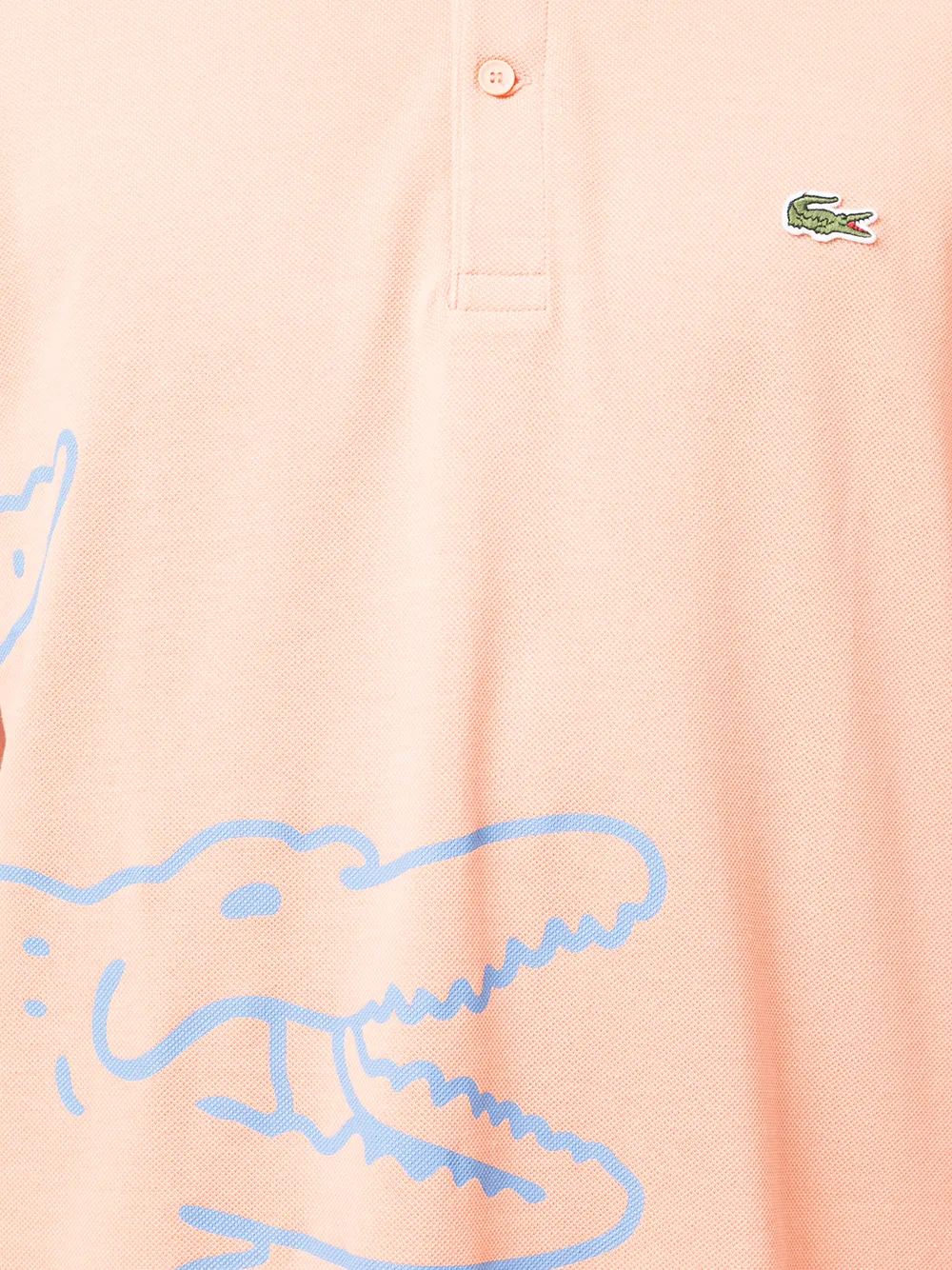 фото Lacoste рубашка поло с короткими рукавами и логотипом