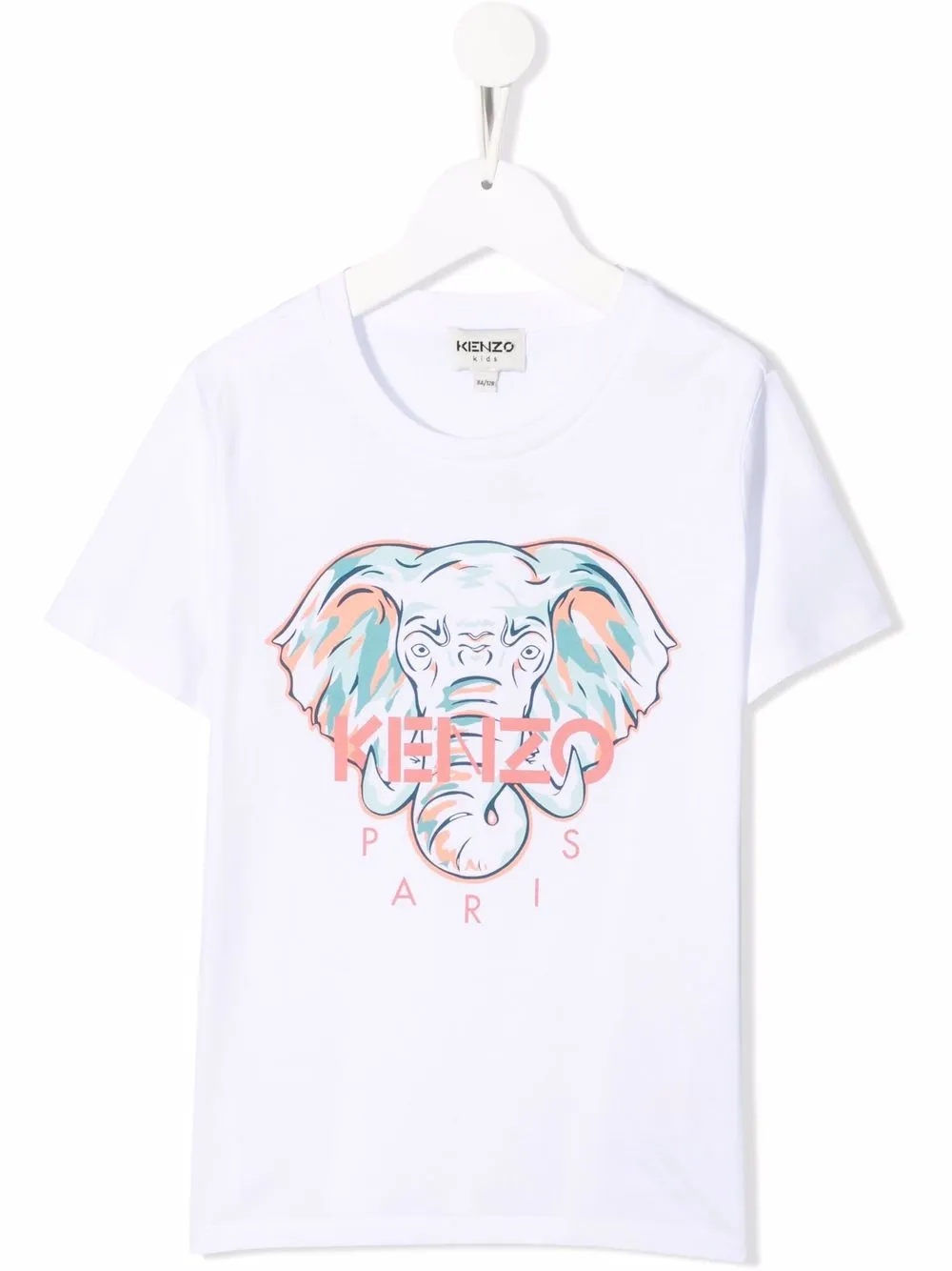 фото Kenzo kids футболка из органического хлопка с логотипом