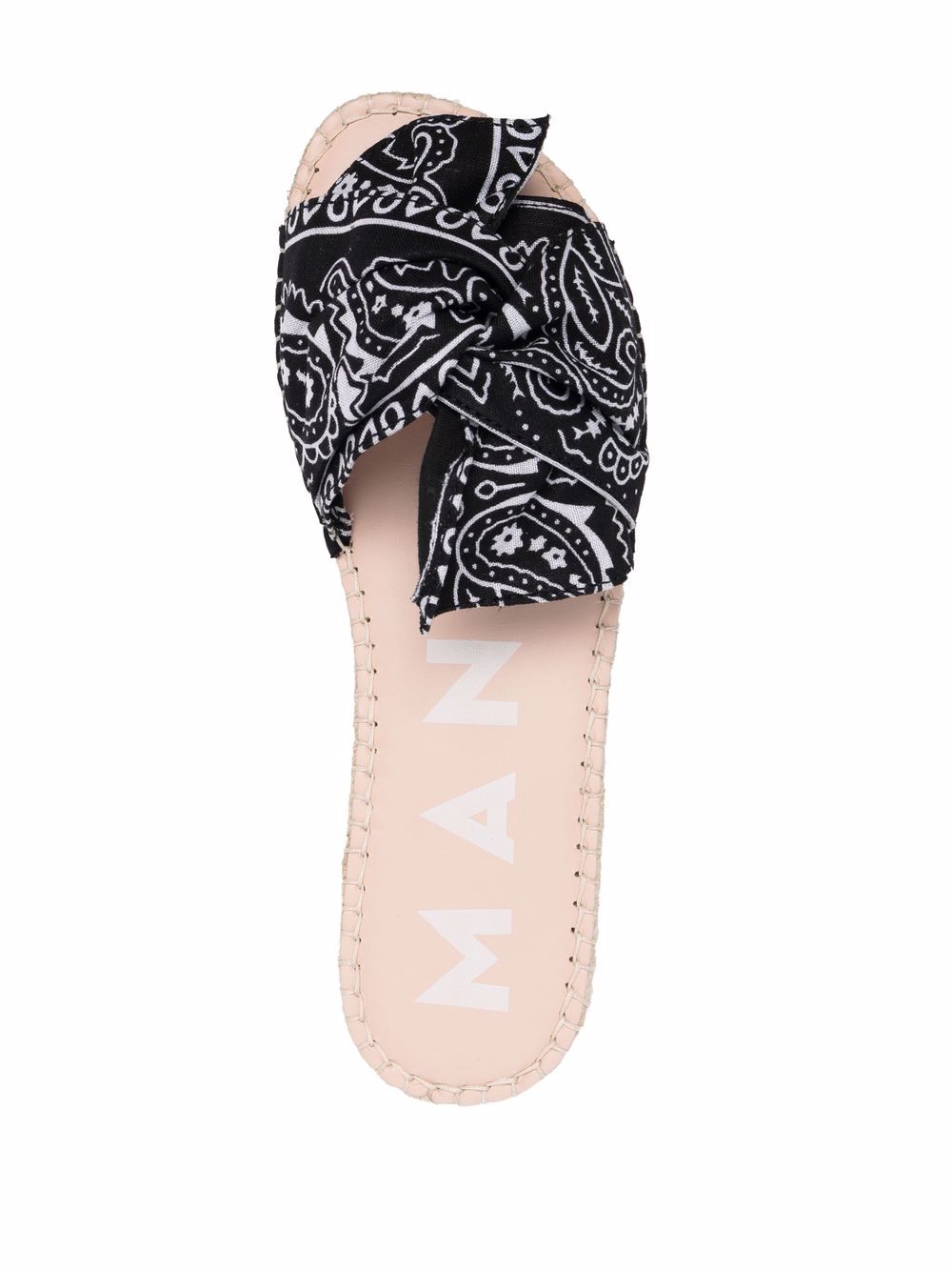 фото Manebi bandana bow-detail sandals