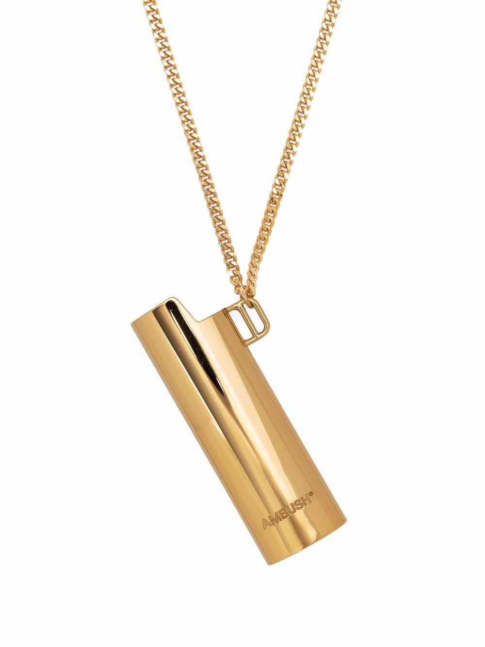 Shop Ambush Lighter Pendant Necklace In Gold
