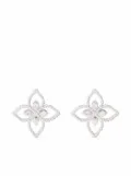 Roberto Coin 18kt white gold Princess Flower stud earrings