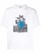 Image 1 of Kenzo palm tree print oversized T-shirt