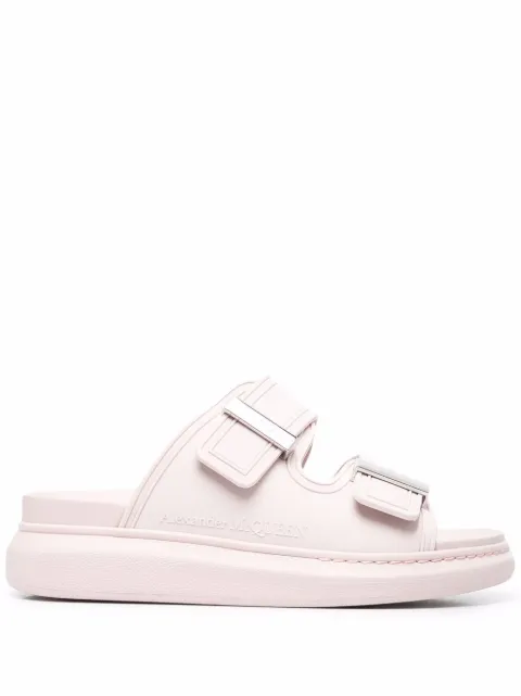 Alexander McQueen Oversized double-strap sandals