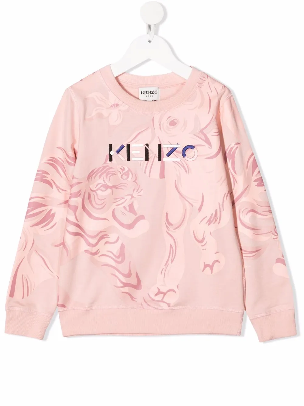 фото Kenzo kids толстовка с вышитым логотипом