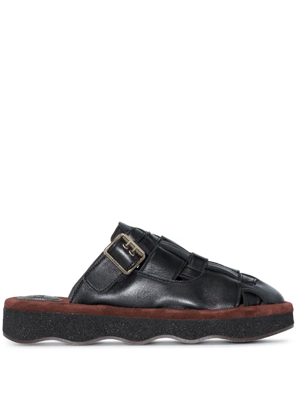 Chloé Leren Muiltjes - Farfetch