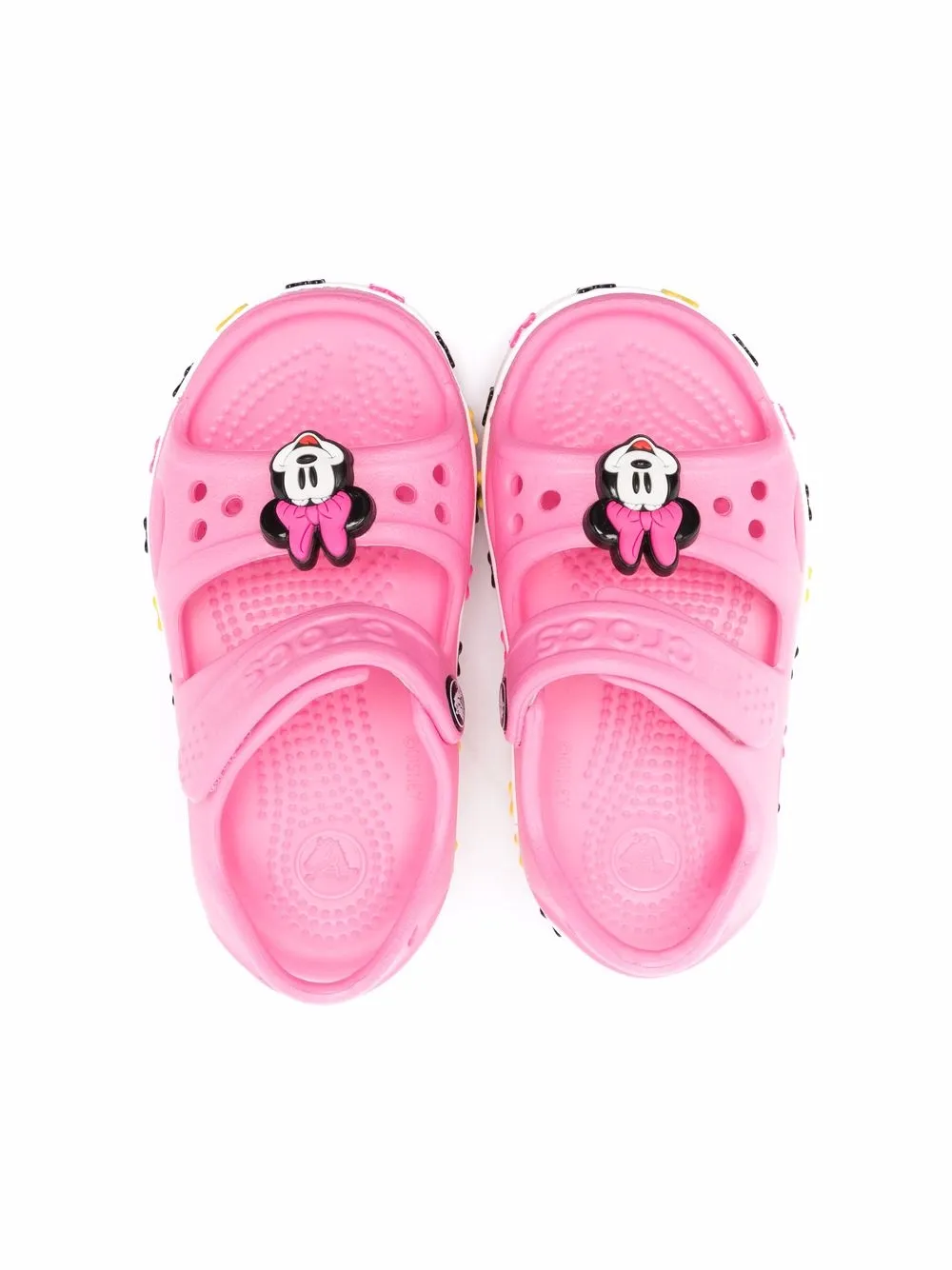 фото Crocs kids сандалии mini mouse с открытым носком