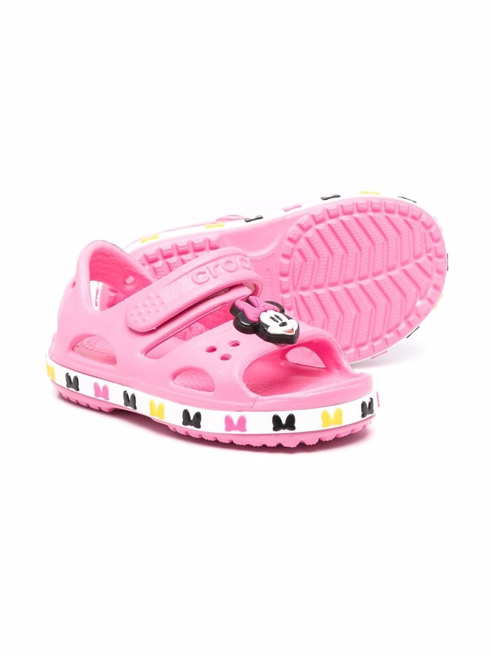 Crocs Kids Mini Mouse sandalen - Roze