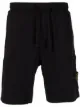 Image 1 of Stone Island logo-appliqué cotton cargo shorts