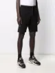 Stone Island logo-appliqué cotton cargo shorts