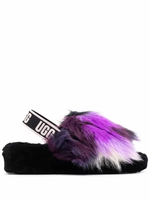 UGG Fluff Yeahtie-dye sandals