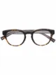Image 1 of Givenchy Eyewear tortoiseshell round-frame glasses