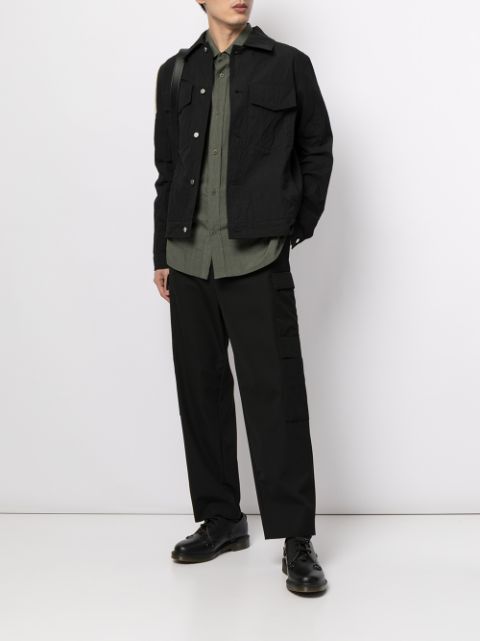 Shop Craig Green lace-up detail worker jacket with Express Delivery