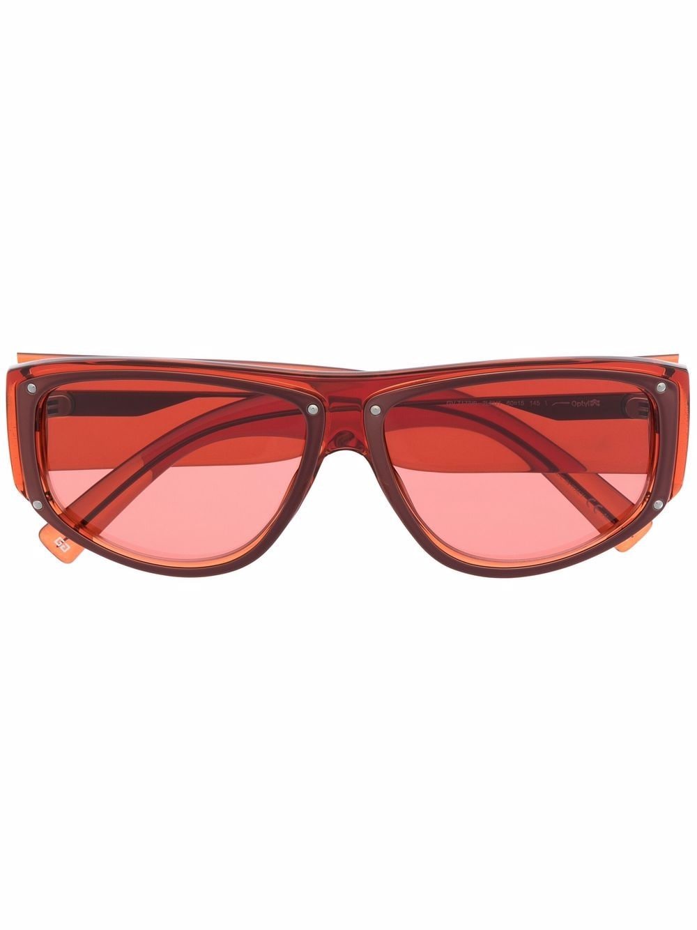 Givenchy Eyewear logo-plaque square-frame sunglasses